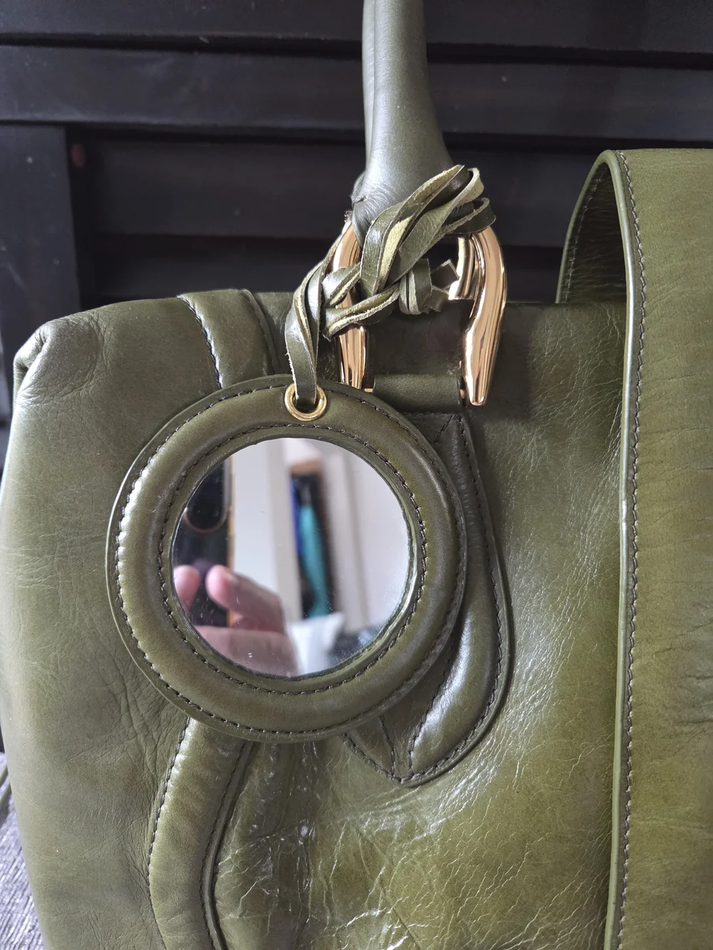AUTHENTIC Vintage Balenciaga Chevre Hook Satchel Tote Bag